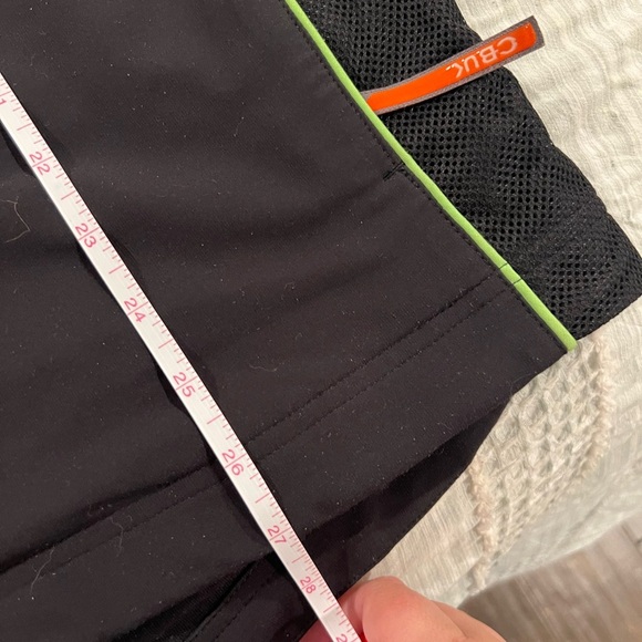 CBUK Men’s Medium Weight Jacket Black Green Orange Size Large Mesh Zip Pockets - Picture 6 of 7